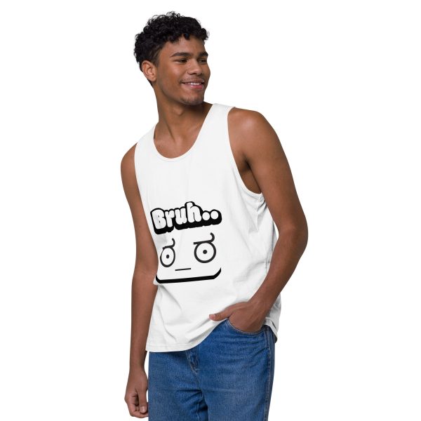 BRUH Men’s Premium Tank Top - Image 3