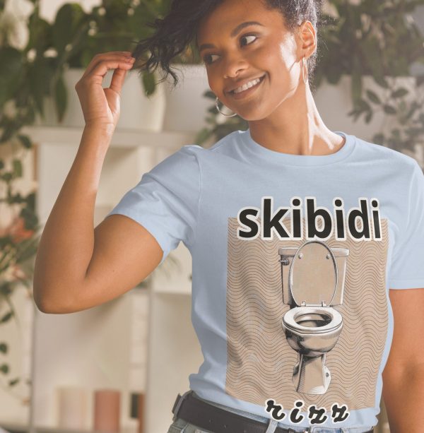 Skibidi Rizz Short-Sleeve Unisex T-Shirt