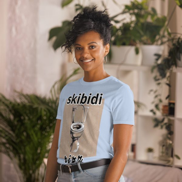 Skibidi Rizz Short-Sleeve Unisex T-Shirt - Image 2