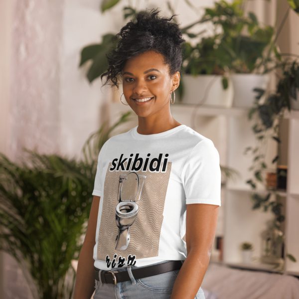 Skibidi Rizz Short-Sleeve Unisex T-Shirt - Image 4