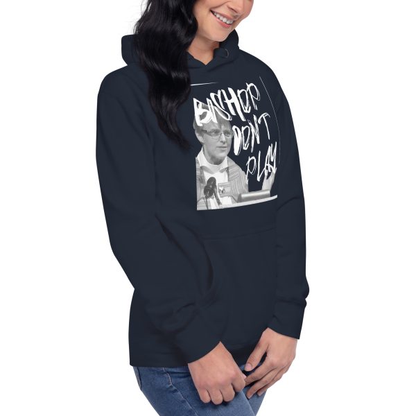 "Bishop Don't Play" Rev. Budde Unisex Hoodie - Image 12