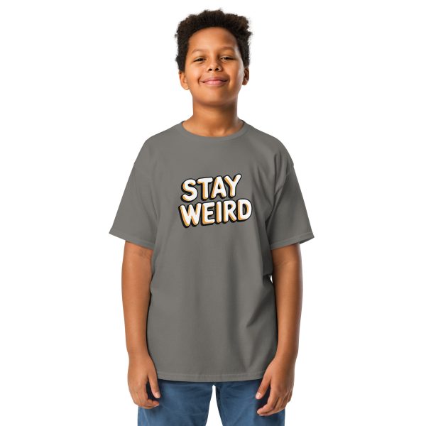 Stay Weird Youth Classic T-Shirt - Image 4