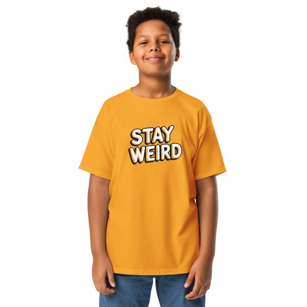 Stay Weird Youth Classic T-Shirt - Image 5