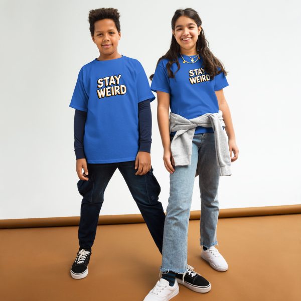 Stay Weird Youth Classic T-Shirt - Image 2