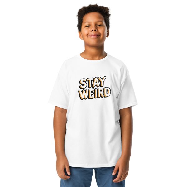 Stay Weird Youth Classic T-Shirt - Image 6