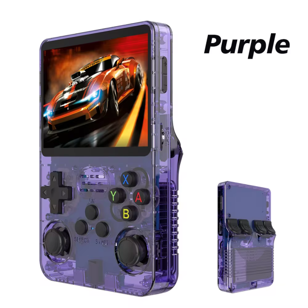 R36S Retro Handheld Video Game Console With 3.5 Inch IPS Screen 64GB - Image 3