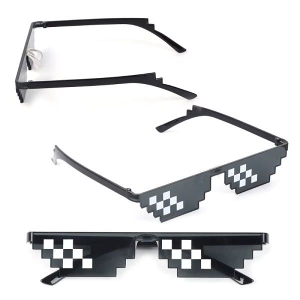 Pixelated “Deal With It” Shades – Ultimate Meme Glasses - Image 3