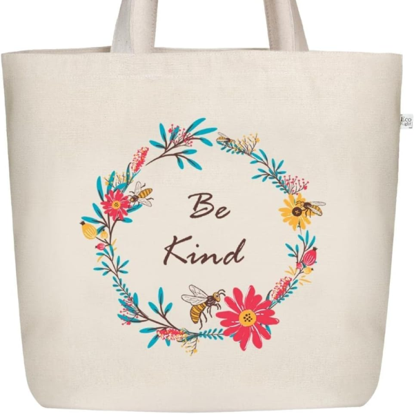 The Iconic BE KIND Everyday Tote – Stylish, Spacious & Sustainable