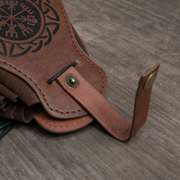 The Wanderer’s Coin Pouch – Medieval Belt Bag for LARP & Ren Faire 🏹⚔️ - Image 6