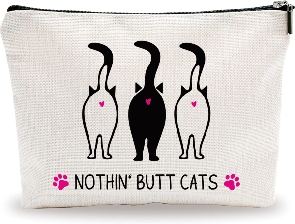 Nothing Butt Cats Makeup/Cosmetic Bag