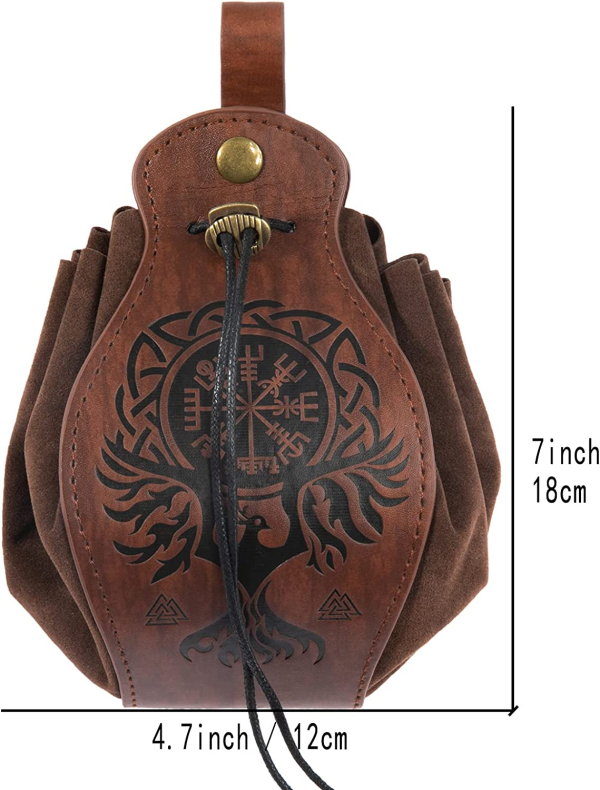 The Wanderer’s Coin Pouch – Medieval Belt Bag for LARP & Ren Faire 🏹⚔️ - Image 8