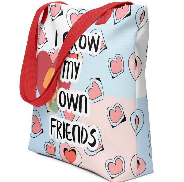 I Grow My Own Friends 15'' All Over Print Tote