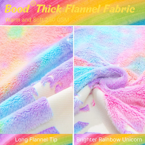 Lumpy Space Unicorn Glow Fuzzy Blanket – Cozy, Magical, and Oh My Glob Amazing! - Image 6