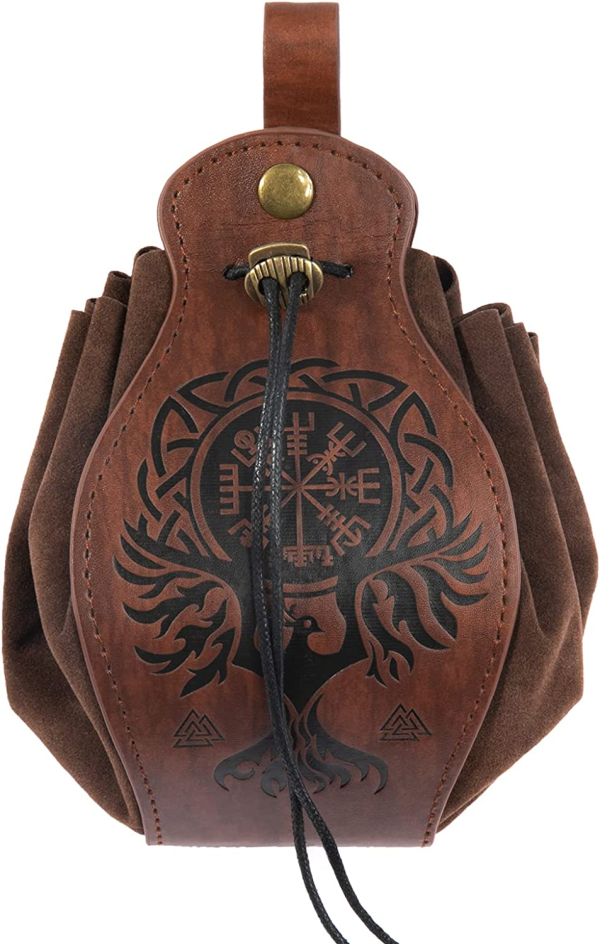 The Wanderer’s Coin Pouch – Medieval Belt Bag for LARP & Ren Faire 🏹⚔️ - Image 3