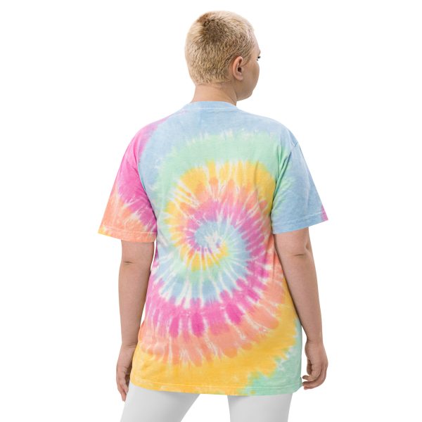 Plant Mom AF Engraved 100% Cotton Tie-Dye T-Shirt - Image 5