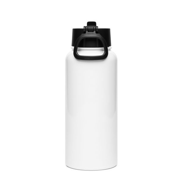 Do Or Do Not, There Is No Try Stainless Steel Water Bottle With Straw Lid (32oz) - Image 3