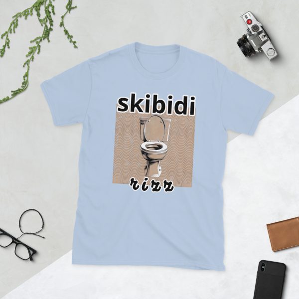 Skibidi Rizz Short-Sleeve Unisex T-Shirt - Image 5