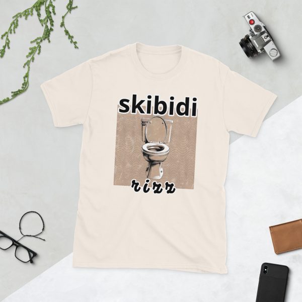 Skibidi Rizz Short-Sleeve Unisex T-Shirt - Image 10