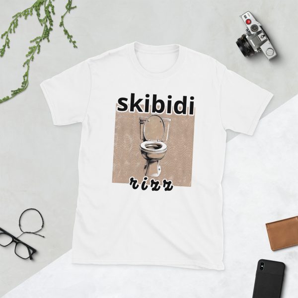 Skibidi Rizz Short-Sleeve Unisex T-Shirt - Image 12