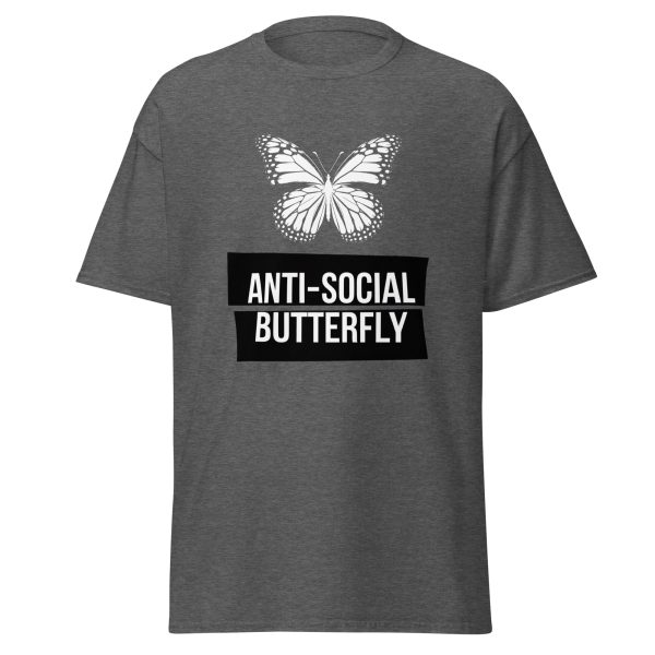 “Anti-Social Butterfly” Unisex Classic T-Shirt