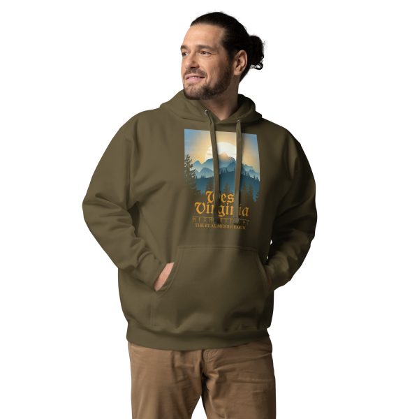 West Virginia The Real Middle-Earth LOTR Unisex Hoodie - Image 5