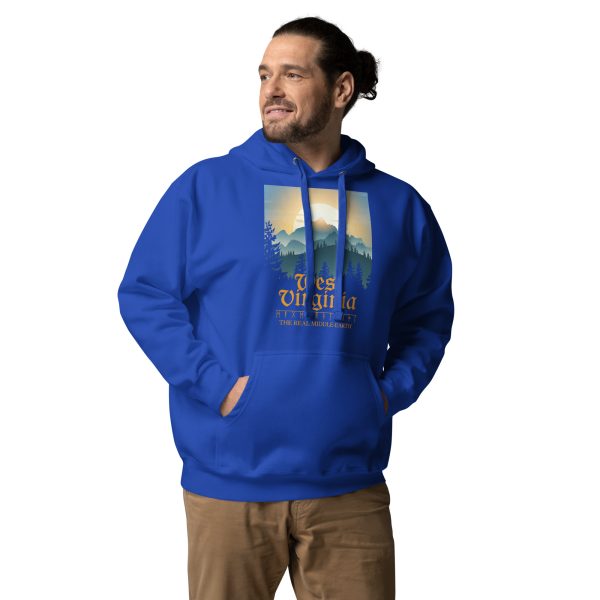 West Virginia The Real Middle-Earth LOTR Unisex Hoodie - Image 3