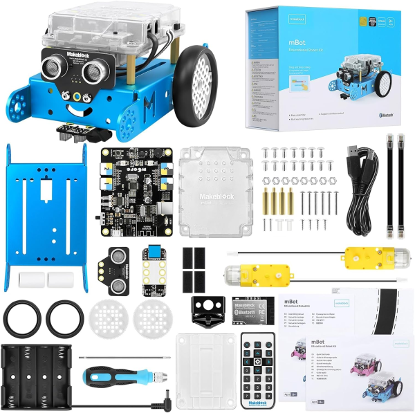 mBot Coding Robot Kit – Learn to Code with Scratch & Arduino | STEM Robotics Kit for Kids Ages 8-12