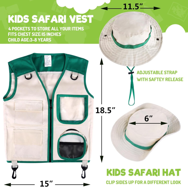 Kids Explorer & Bug Catching Kit – 11-Piece Outdoor Adventure Set for Camping, Hiking & Nature Exploration (Ages 3-12) - Image 4