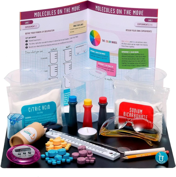 Foundation Chemistry Kit – STEM Science Experiments for Kids (Ages 8-12) | 19+ Hands-On Activities with Beakers & Bubbles - Image 7