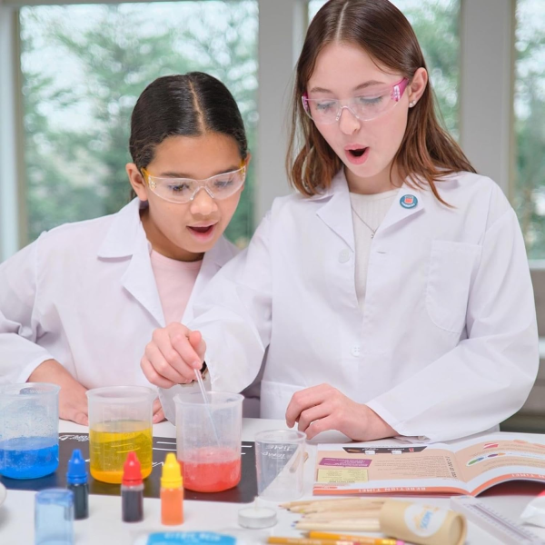 Foundation Chemistry Kit – STEM Science Experiments for Kids (Ages 8-12) | 19+ Hands-On Activities with Beakers & Bubbles - Image 8