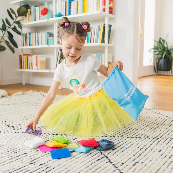 Sensory Texture Squares – 20-Beanbag Set for Tactile Learning & Fine Motor Skills (Ages 3+) - Image 3