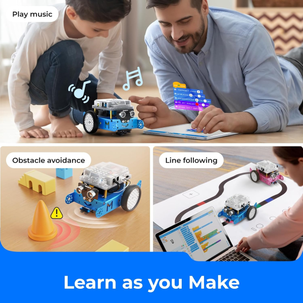 mBot Coding Robot Kit – Learn to Code with Scratch & Arduino | STEM Robotics Kit for Kids Ages 8-12 - Image 6