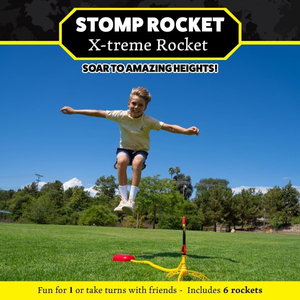 ® Original X-Treme Rocket Launcher for Kids, Soars 400 Ft, 6 X-Treme Rockets and Adjustable Launcher, Gift for Boys and Girls Ages 9 and Up - Image 3