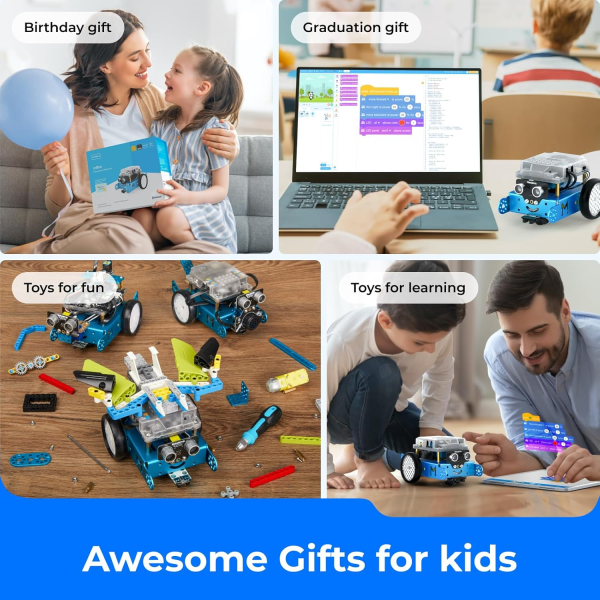 mBot Coding Robot Kit – Learn to Code with Scratch & Arduino | STEM Robotics Kit for Kids Ages 8-12 - Image 8